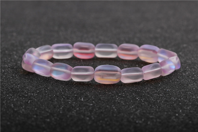 moonstone micro-inlaid zircon diamond bracelet