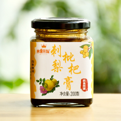 刺梨枇杷膏贵州特产熬制厂货代发200ml/瓶润喉利咽富维c刺梨冲饮|ms