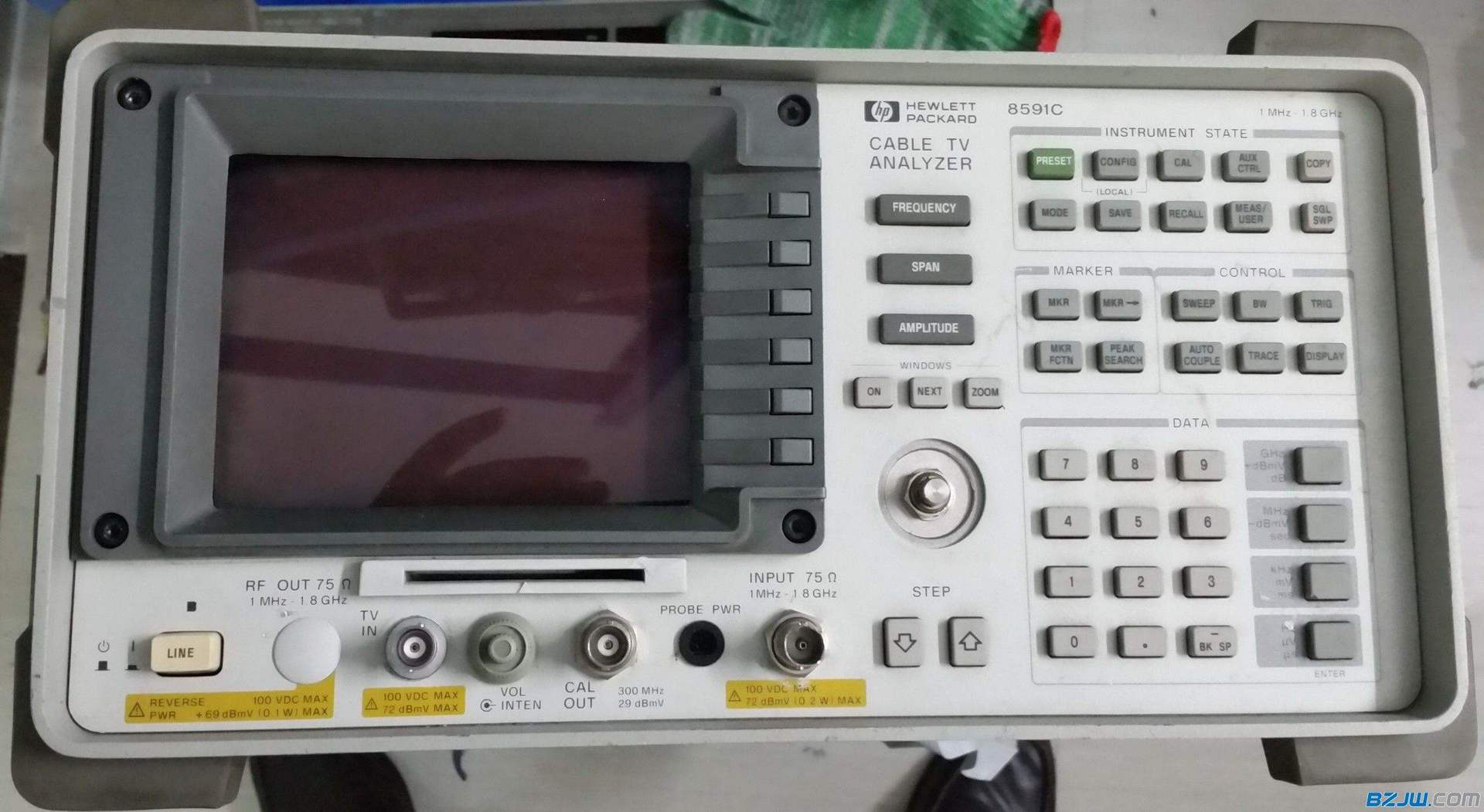 惠普二手HP8591C频谱分析仪HP8593E进口频谱仪Agilent 8591C维修