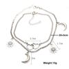 Ankle bracelet solar-powered, beach metal accessory, suitable for import, simple and elegant design