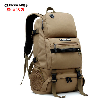 High-capacity motion travel knapsack waterproof on foot Shoulders Camping package camouflage Outdoor Tourism Mountaineering equipment Supplies