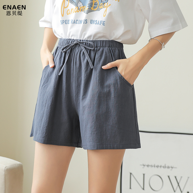 Pantalon léger femme en coton - Ref 3430030 Image 7