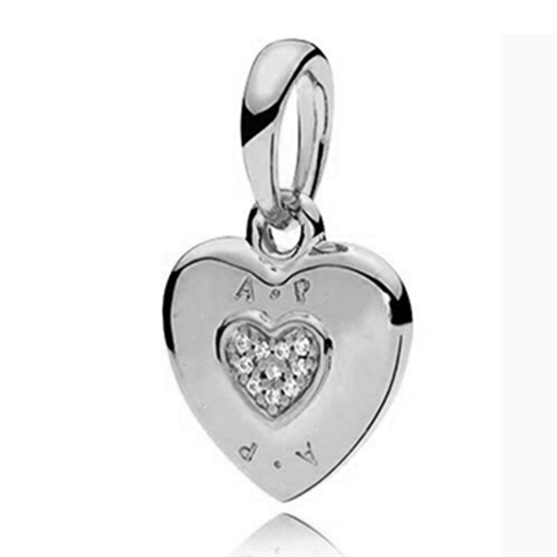 Romántico Forma De Corazón Aleación Enchapado Embutido Diamante Artificial Accesorios De Joyería display picture 1