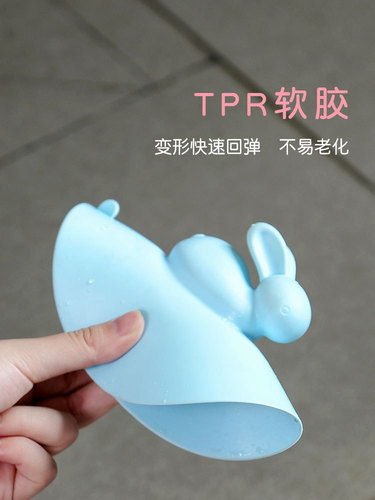Cute rabbit floor drain cover sewer deodorizing insect-proof cover kitchen sink plug pool bathroom deodorizing cover floor stall supply