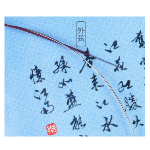 Huqiu brand Erhu string accessories inner strings and outer strings steel wire strings Erhu strings Suzhou Huqiu Erhu strings