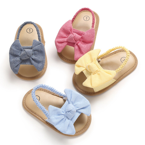 Summer 0-1 year old baby toddler shoes soft bottom baby shoes air-breathable sandals