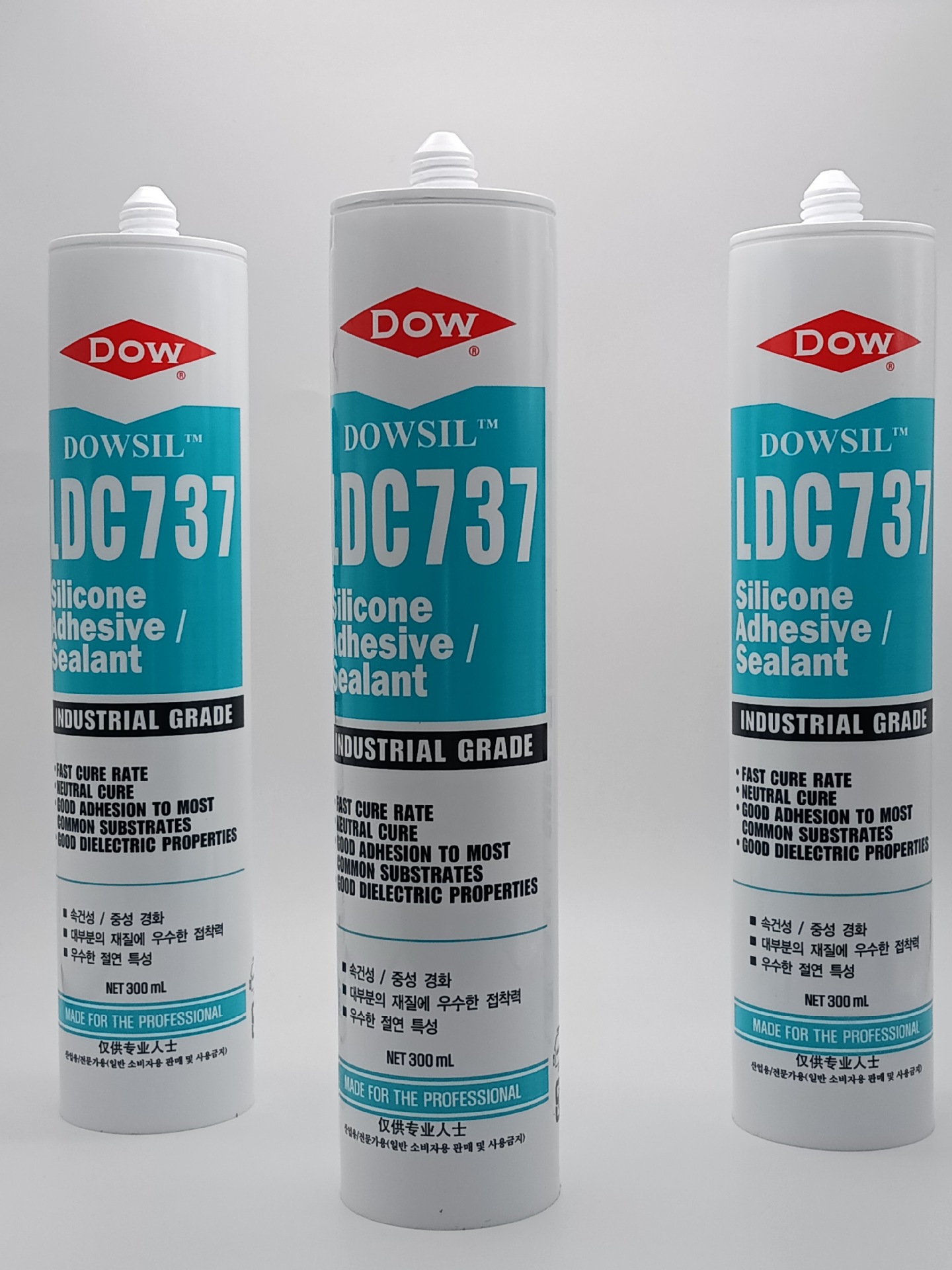 陶熙道康宁韩国产 LDC737C绝缘密封 防水 耐高温密封胶透明300ML