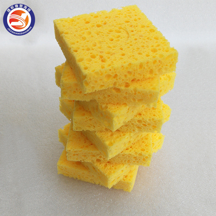 厂家生产 2mm压缩木浆棉海绵 吸水膨胀厨房清洁防霉木浆棉