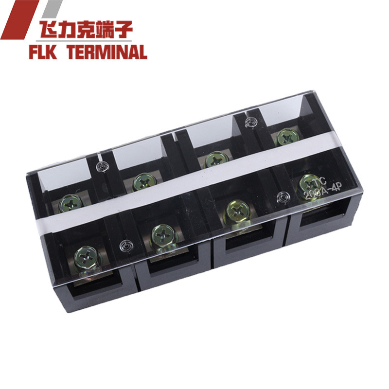 厂家直销接线排TC-2004快速线排大电流4位板式接线端子