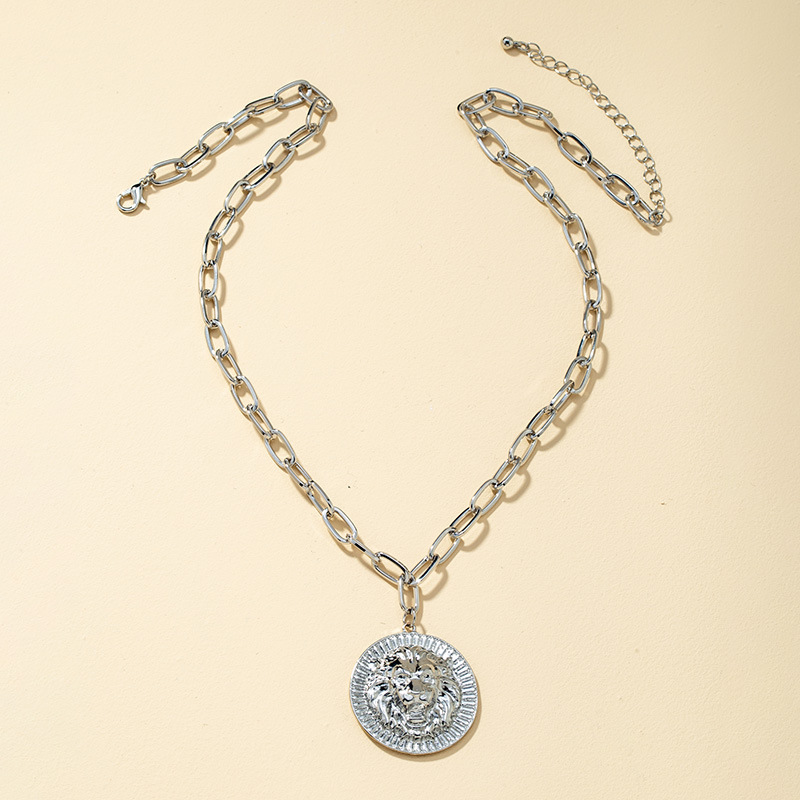 Lion Simple Fashion Necklace display picture 4