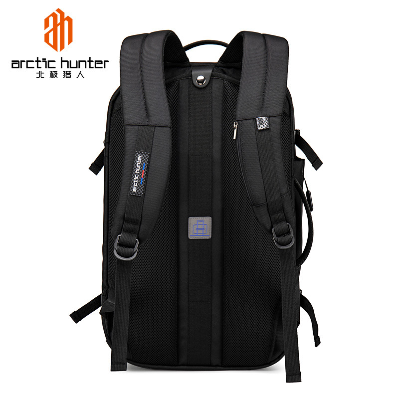 新款旅游双肩背包大容量男士包包防泼水两用电脑包出差登记行李包