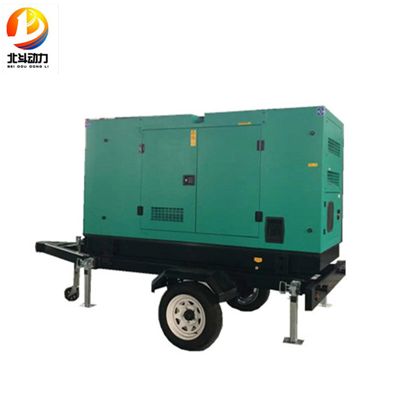 工厂直供上柴乾能150kw发电机 低分贝性能稳定移动型静音发电机组