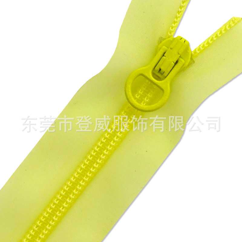 透明超轻正品YKK拉链3号尼龙拉链YKK拉链头烤漆ykk拉头服装链箱包