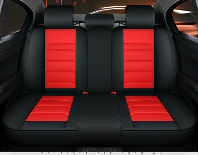 Car cushion four seasons universal fully enclosed leather seat cover 2020 new seat cover summer ice silk all-inclusive seat cushion 19