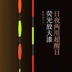 新款蘆葦大物夜光日夜兩用加粗醒目電子漂巨物漂超亮鰱鱅浮漂魚漂