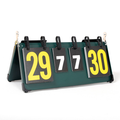Manufactor Direct selling New whale Two-sided display Scoreboard Table Tennis match Scorers multi-function fold Turn scoreboard