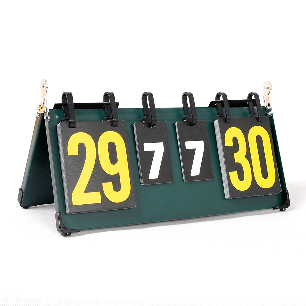 Manufactor Direct selling New whale Two-sided display Scoreboard Table Tennis match Scorers multi-function fold Turn scoreboard