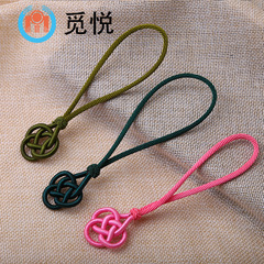 New Arrival Shuangqian Chinese Knot Handle Rope Bookmarks Wholesale — Stylish & Minimalist Car Charms with Pineapple-Shape Lanyards