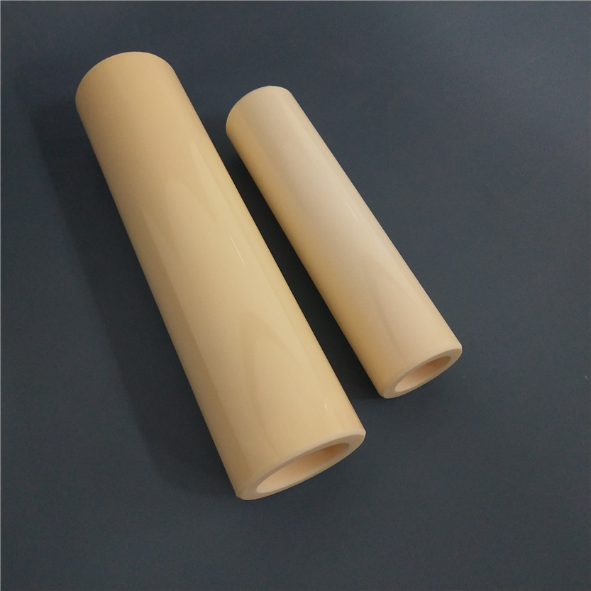 镜面抛光 高纯99氧化铝陶瓷管 内壁梯形精加工陶瓷管