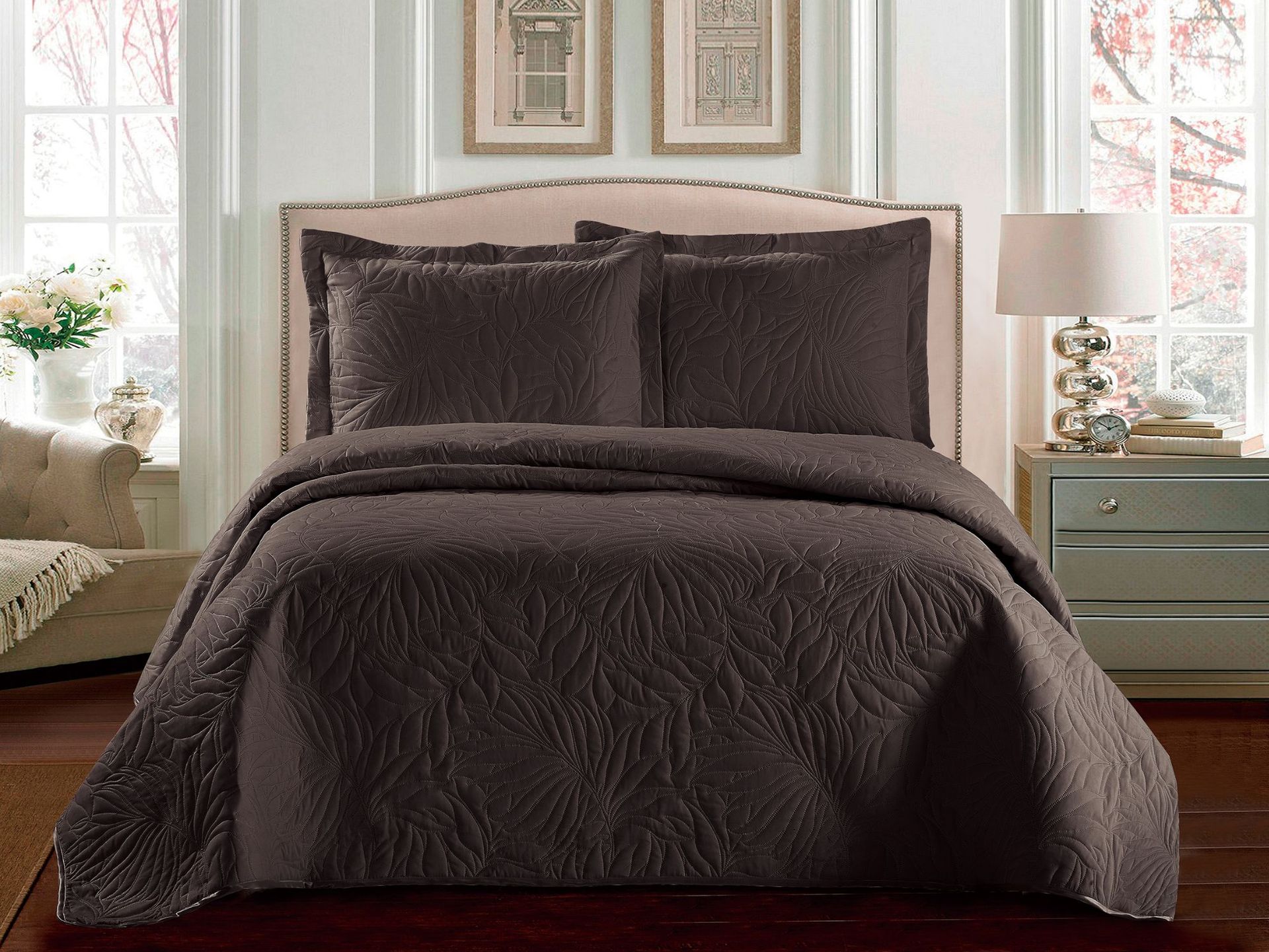 【外貿(mào)專供】跨境素色床蓋