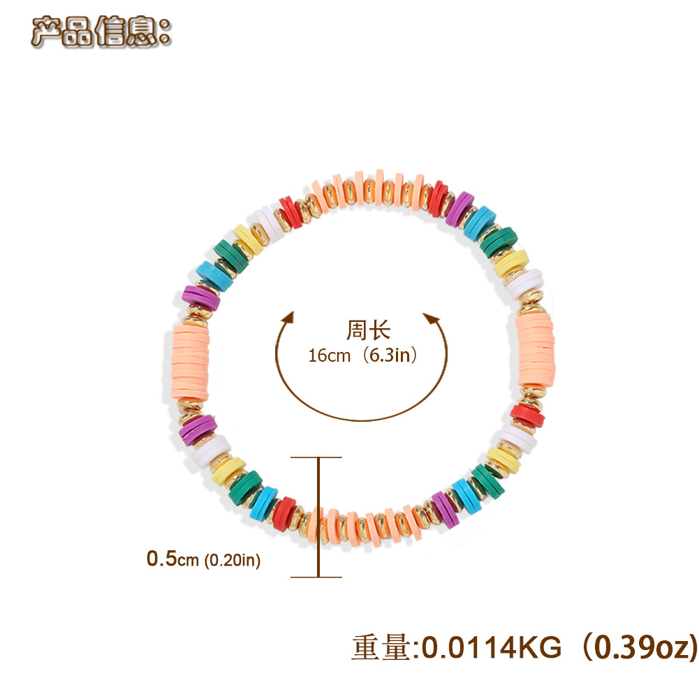 Retro Ethnic Style Bracelet  Fashion  Candy Color  Bracelet Nihaojewelry Wholesale display picture 1