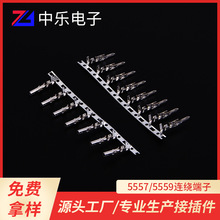 厂家供应4.2mm间距连绕端子5557端子5559公母壳配套端子