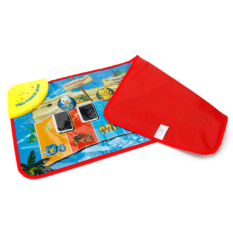 宝宝动物钢琴音乐互动游戏毯