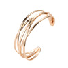 Fashionable bracelet, metal jewelry, suitable for import, European style, simple and elegant design