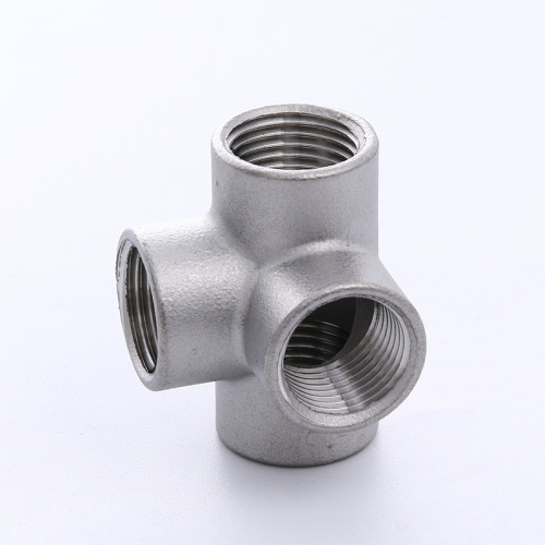 304 stainless steel three-dimensional four-way wall corner right-angle thread three-way four-way 4-point 6-point three-way four-way joint