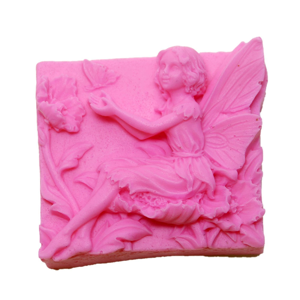 Fairy silicone mold, handmade soap, soap mold