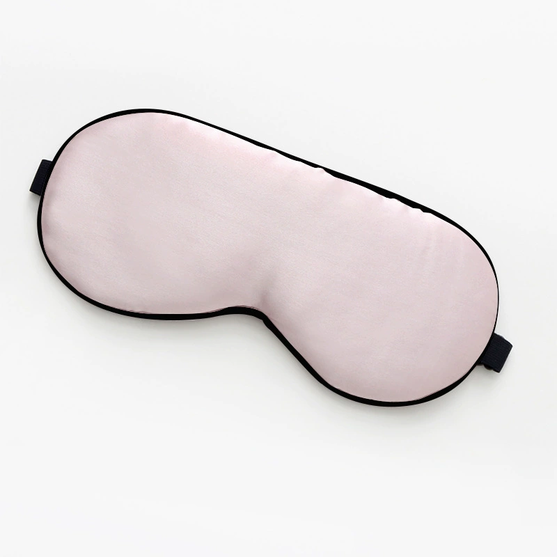 Silk double-sided sleep mask, with embroidery, eyes protection