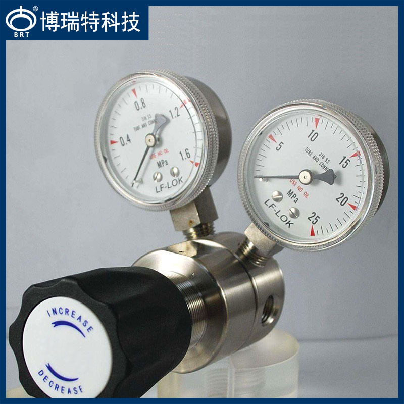 BJYQ型 【316不锈钢】实验室气路管线高纯气体一级减压器阀门