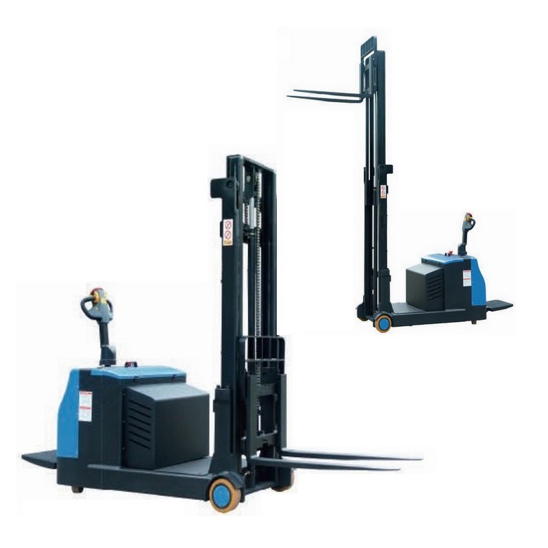 站驾式 蓄电池平衡重式电动叉车 配重式电动叉车2吨 电动堆高车