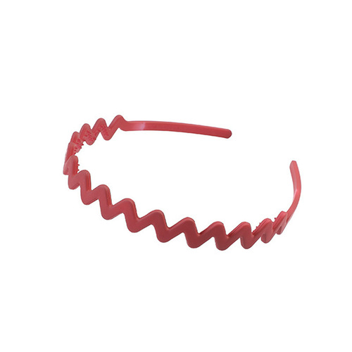 Little fairy wavy headband 2 yuan store supply Yiwu small commodity basic hair accessories Morandi color headband