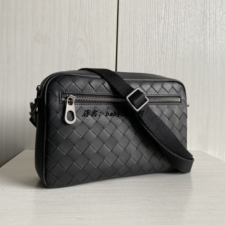 Woven cowhide crossbody clutch men's and women's shoulder bag large capacity clutch rhombus mobile phone bag