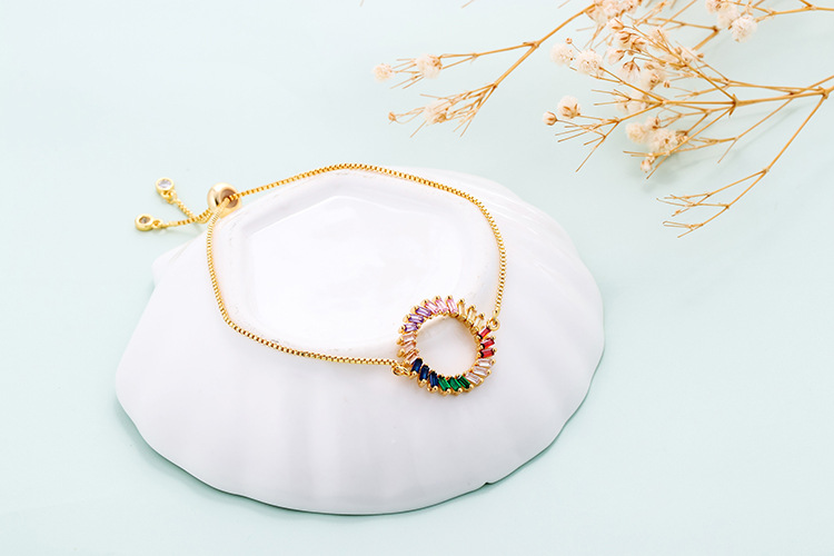 fashion personality seven-color rainbow bracelet