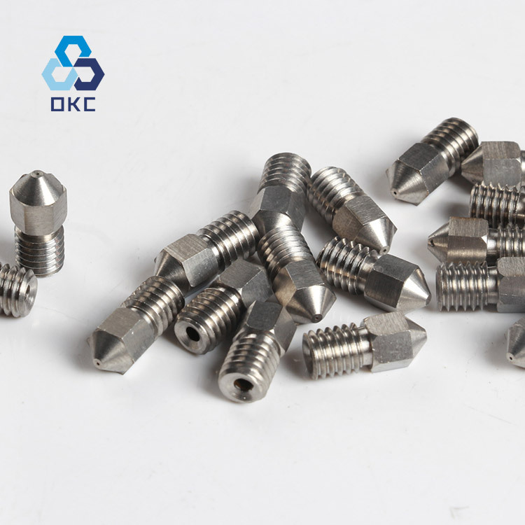 株洲硬质合金3D打印喷嘴 钨钢3D喷嘴 碳化钨材质硬质合金喷嘴喷头