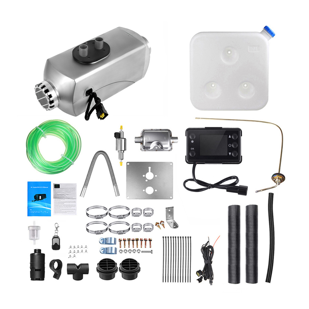 12V/24V 铝外壳加热器 柴油燃油空气加热器 独立驻车燃油加热器