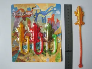 Игрушка-ящерица геккон