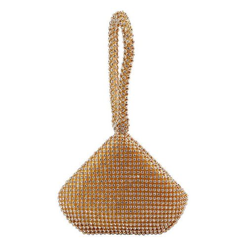 Rhinestone dinner bag Cross-border pure handmade mine evening bag wholesale handheld banquet bag dropshipping