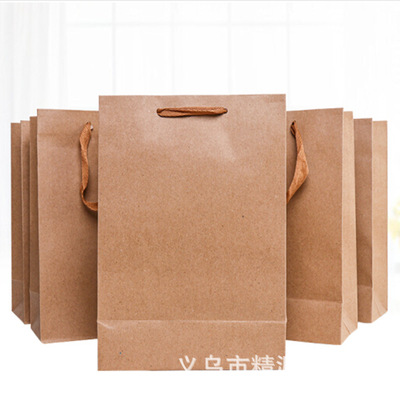礼品袋包装袋 牛皮纸袋礼盒袋商务送礼 生日情人节手提袋