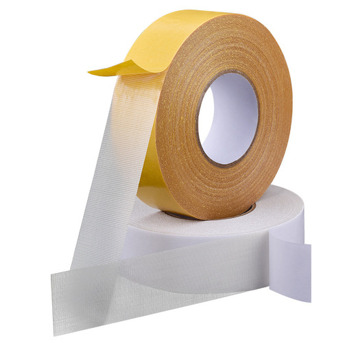 10m 20m mesh double sided tape for wedding hotel carpet mesh double sided tape strong cloth wholesale