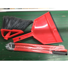 庫存簸箕橡膠可拆卸掃帚桿室內室外掃地廚房庭院花園車庫掃帚
