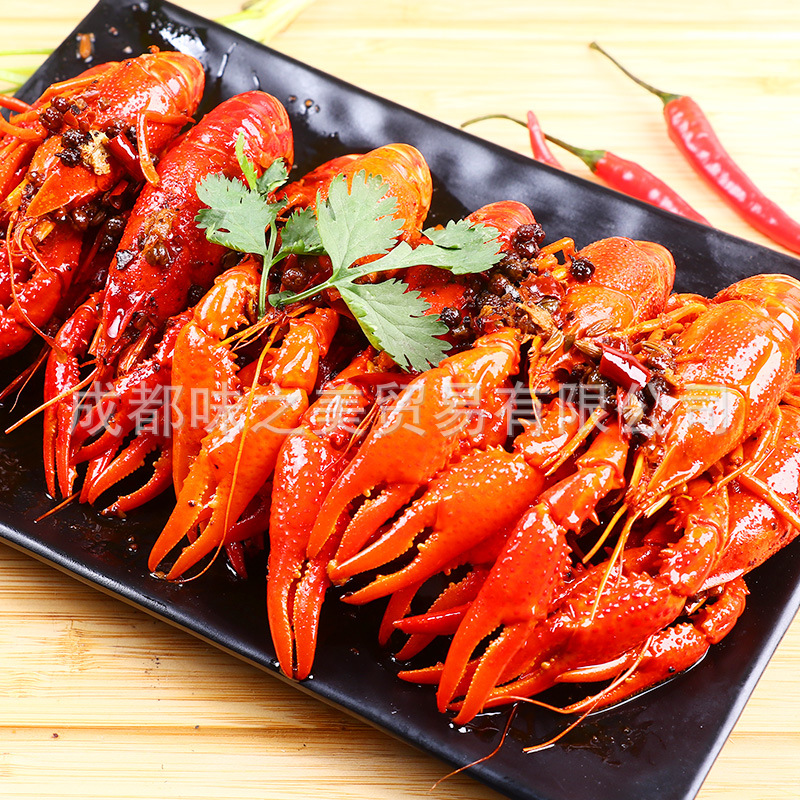 信良记麻辣小龙虾潜江虾麻辣虾尾即食网红调味小龙虾批发龙虾尾