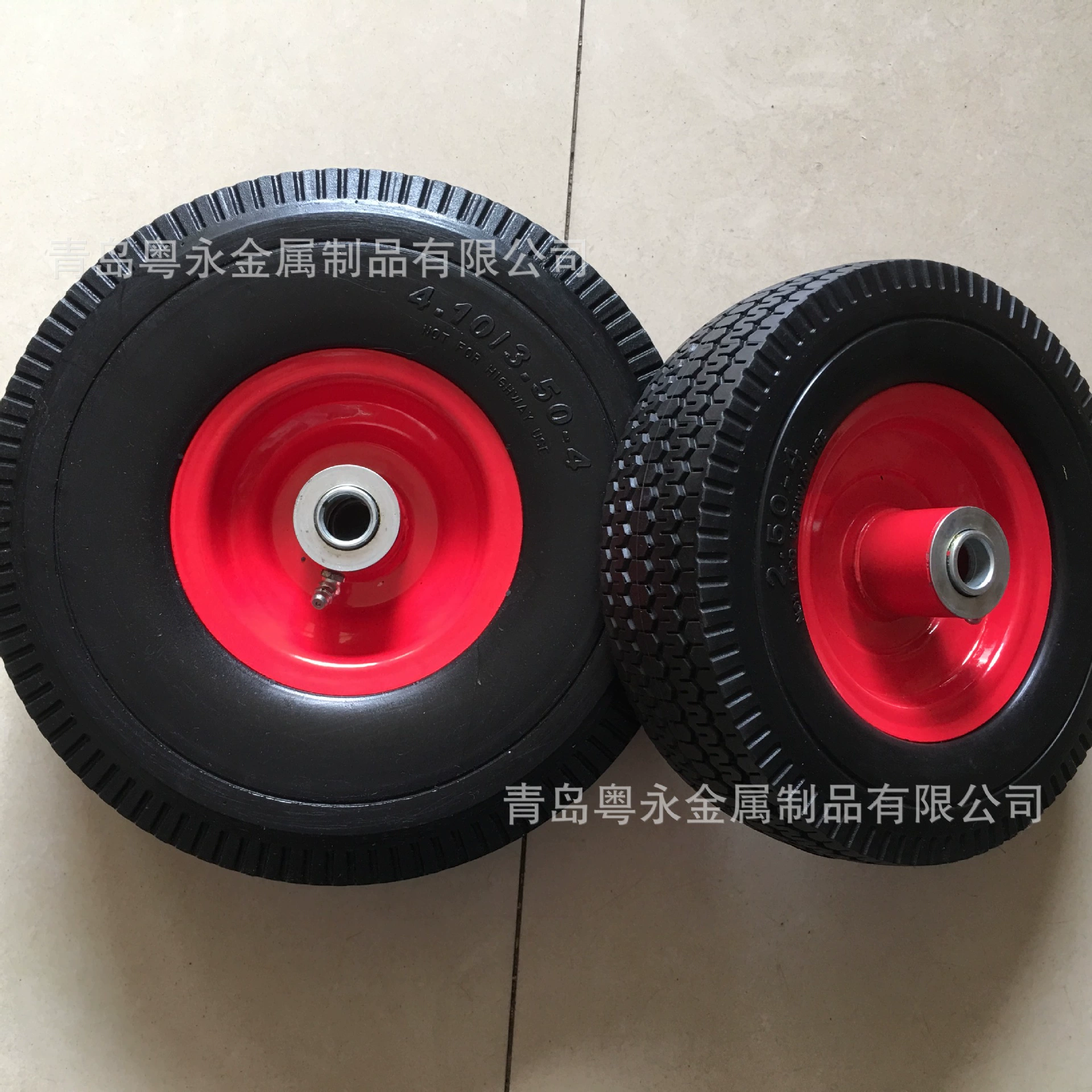 2.50-4 4.10/3.50-4 Полиуретановое колесо из пенополиуретана