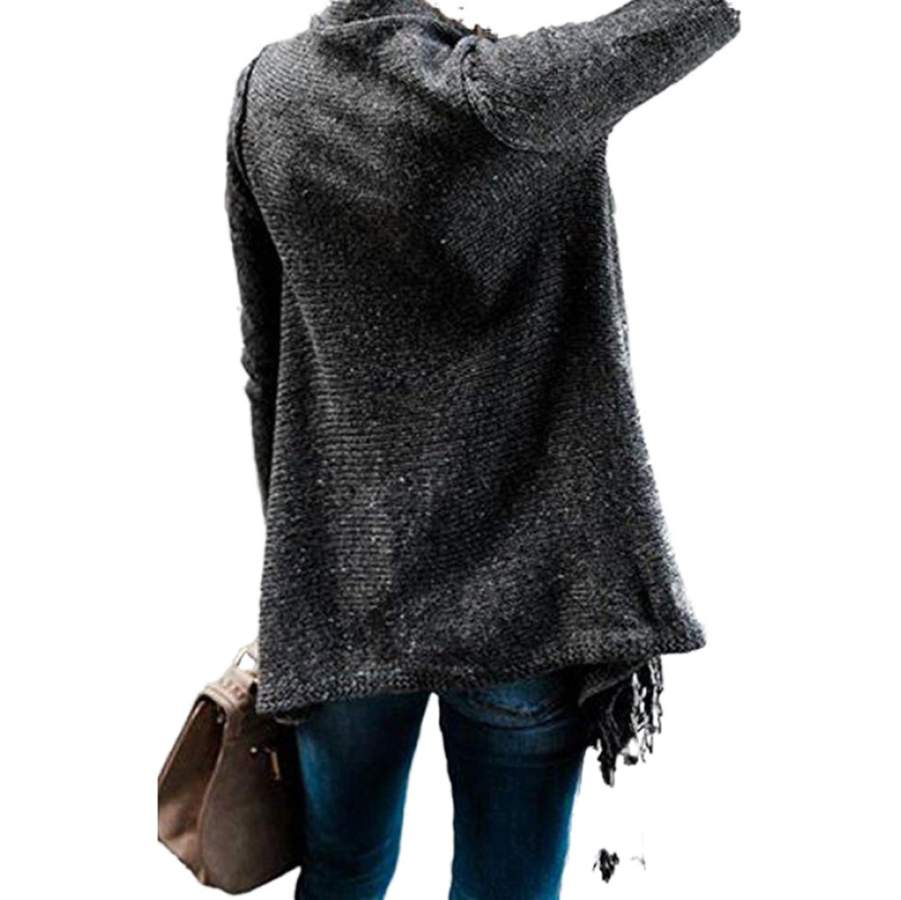 350g Weight Sweater Outerwear Type Long Sleeve Sleeve Length Regular Sleeve Sleeve Type Polyacrylonitrile Fiber, knit Fabric Type Long Top Length Daily Occasion Scarf collar, Pullovers Neckline Loose Fit Type Solid Color Pattern Winter, Autumn Season Women's Gender Hollow Out Design Streetwear Style Wholesale Women's Streetwear Solid Color Long Sleeve Hollow Out Sweaters & Cardigans 21