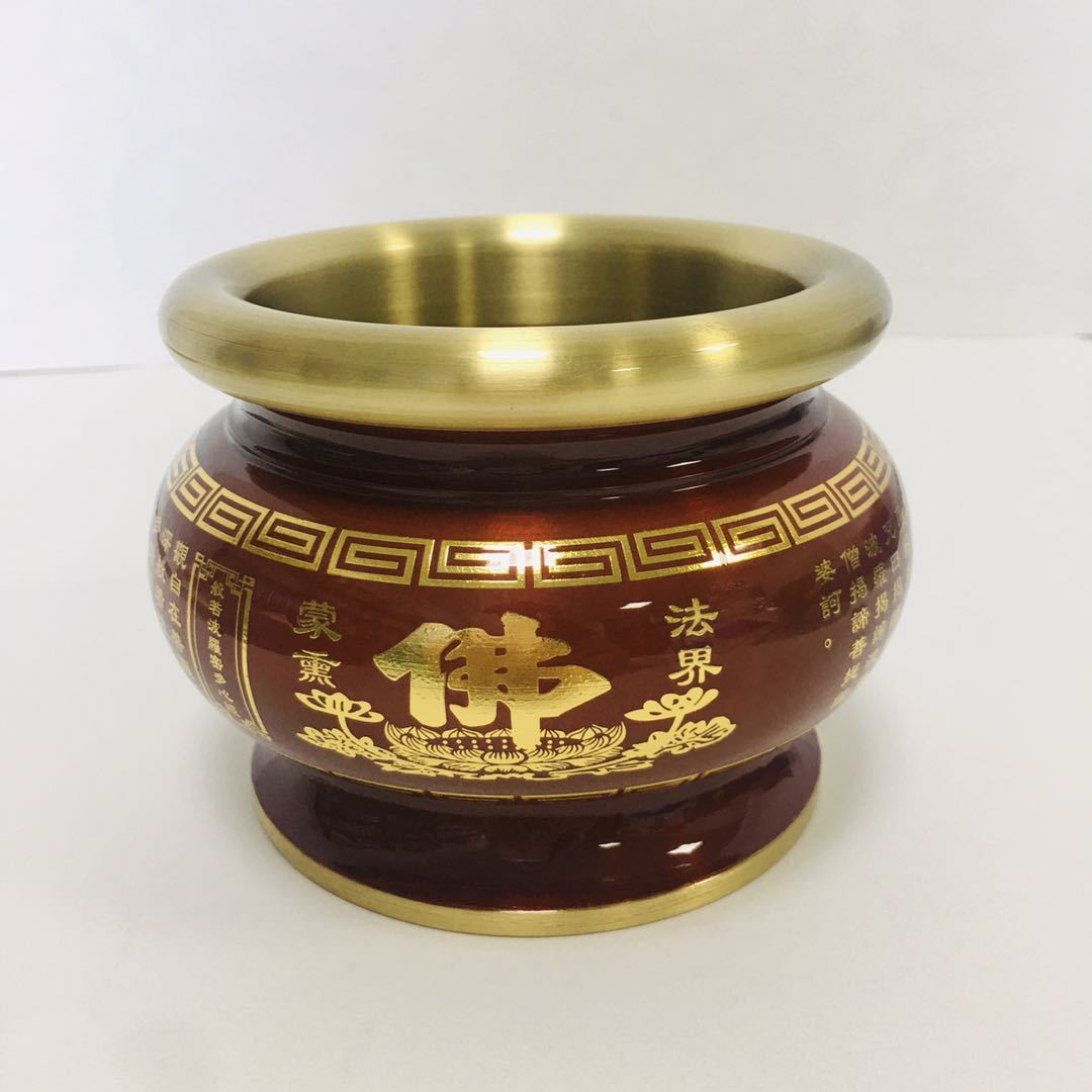 香炉花纸水转印水贴纸水标五金花纸同雕刻浮雕烫金凹凸高亮2020