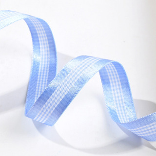 Yao Ming Plaid cinta hecha a mano DIY cinta regalo material de embalaje 2,5 cm Plaid banda accesorios para el cabello material decorativo