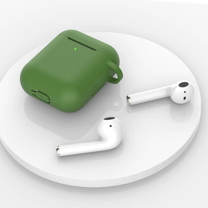 Комплект наушников AirPods подходит для AirPods первого и второго поколения — универсальная силиконовая защитная крышка для наушников Apple