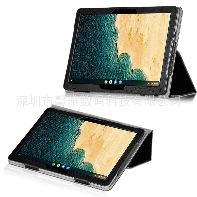 Applicable to Lenovo Chromebook Duet tablet protective case CT-X636 leather case Pu printing bracket 10.1 bag Applicable to Lenovo Chromebook Duet tablet protective case CT-X636 leather case Pu printing bracket 10.1 bag